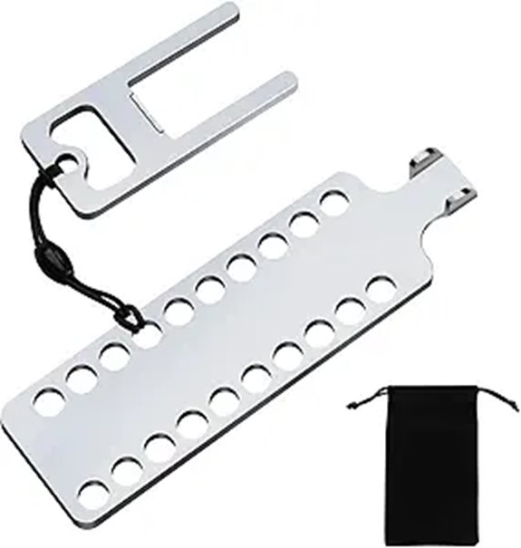 Portable Travel Door Lock with Magnetic Security