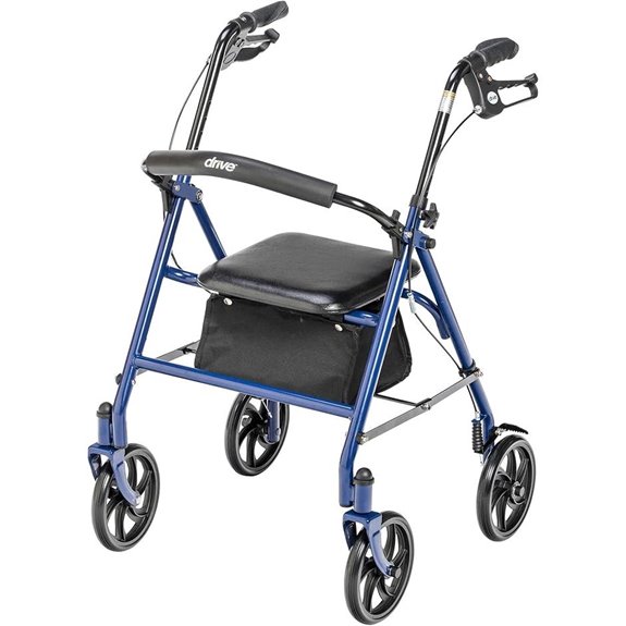 Drive Medical Rollator Walker with Seat