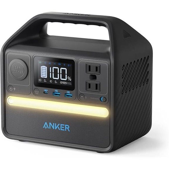 Anker 521 Portable Power Station with Solar Option