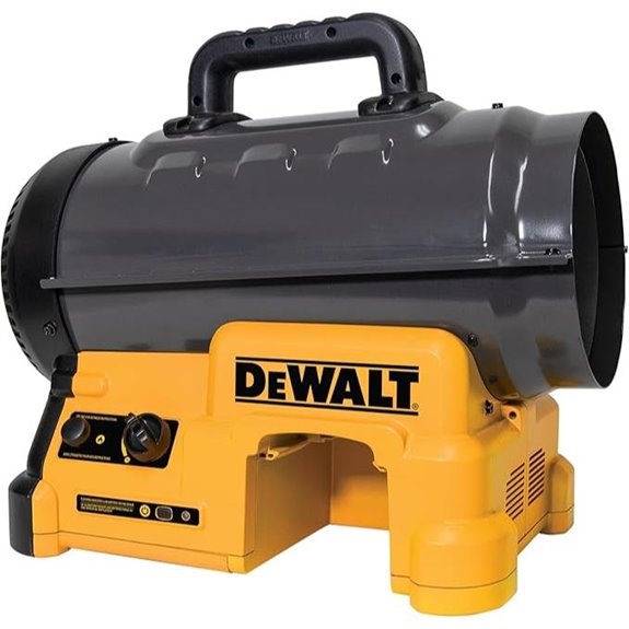 DEWALT 70000-BTU Outdoor Portable Forced Air Propane Heater