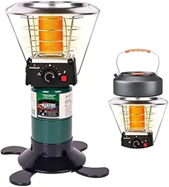 Hotdevil Portable Propane Outdoor Heater with Protection System