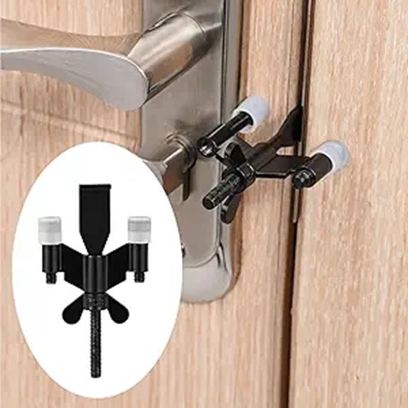 Portable Door Lock for Travel and Home Security