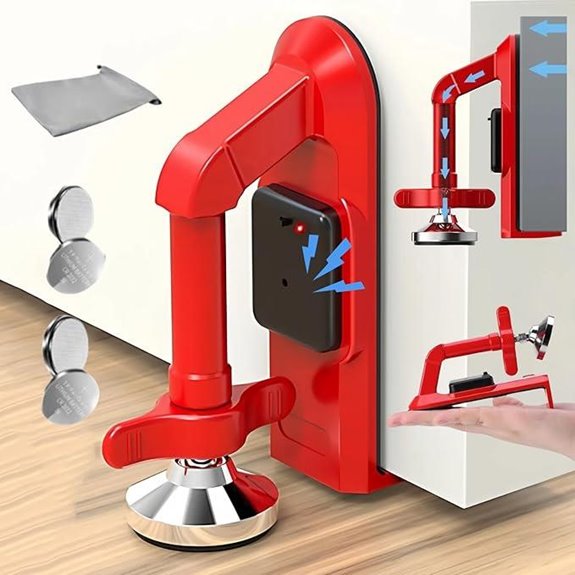 Portable Alarm Door Stopper and Jammer