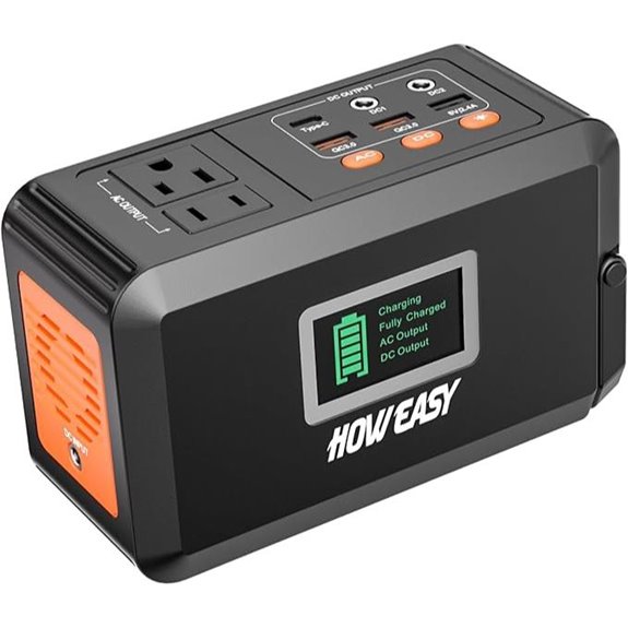 HOWEASY Portable Power Station with Solar Options
