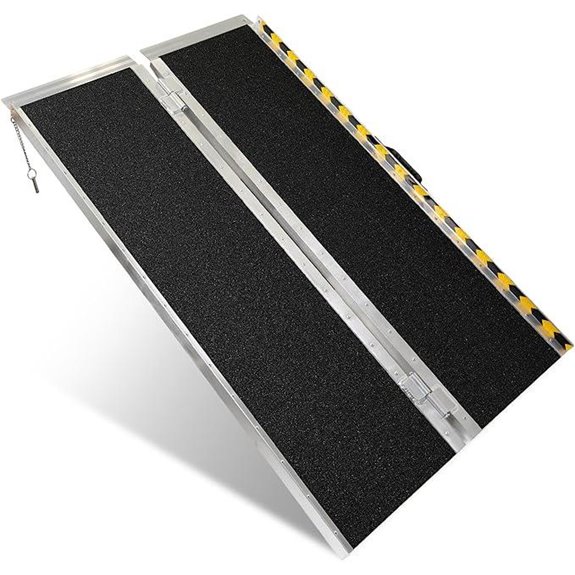 Vie Triomphe 4FT Portable Wheelchair Ramp with Handle