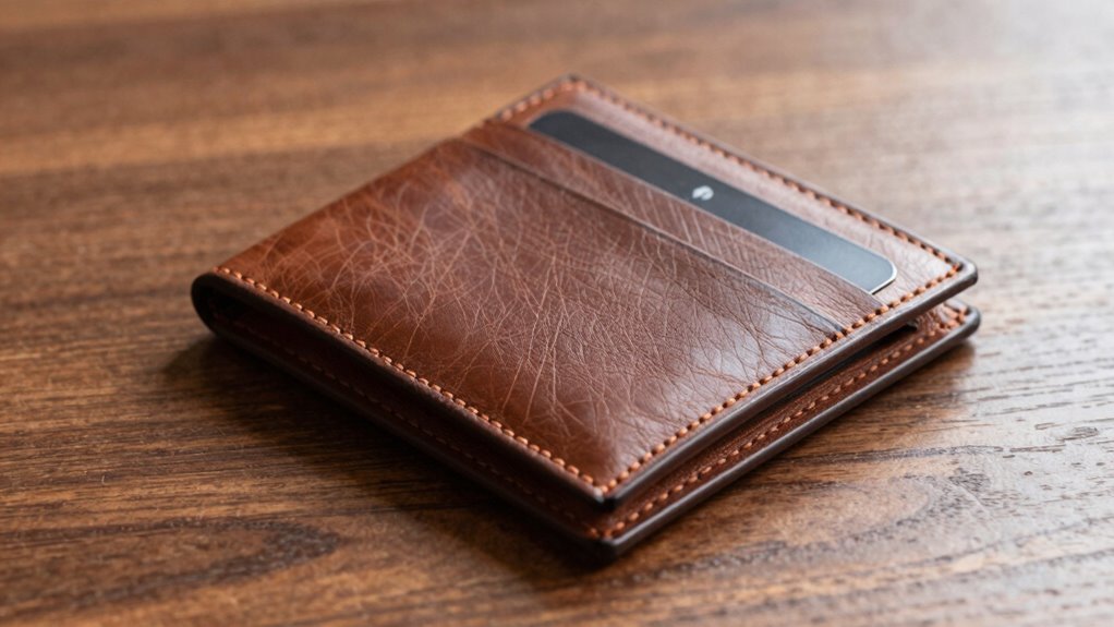 premium leather rfid wallets