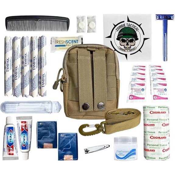 Premium Survival Hygiene Kit with Pouch