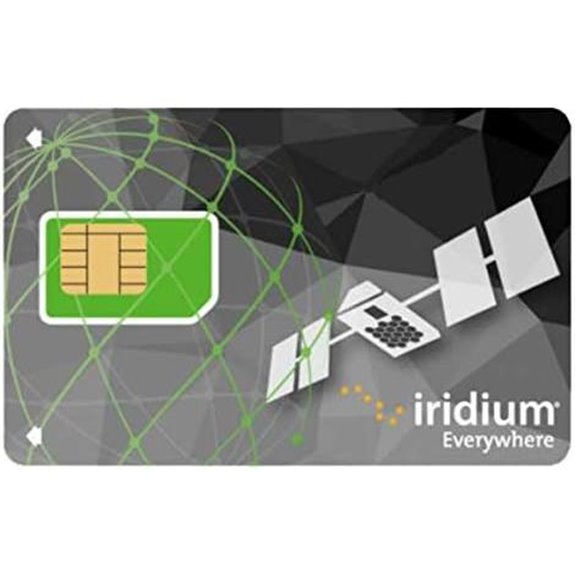 Iridium Satellite Phone Prepaid SIM Card (no airtime)