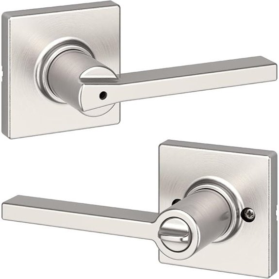 Kwikset Casey Privacy Door Handle with Lock