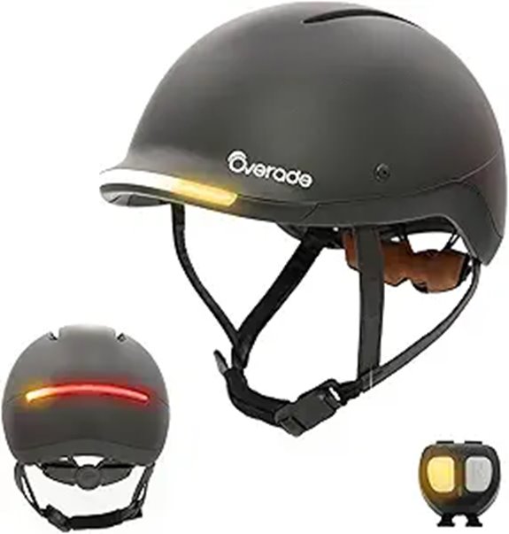 Overade 'Life' Bicycle & Scooter Helmet with Lights