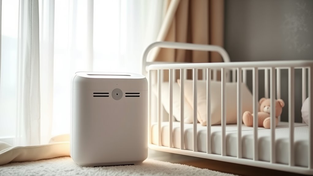 quiet adjustable easy maintenance air purifier