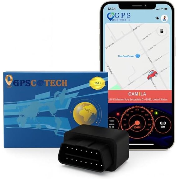 OBD2 GPS Car Tracker – 4G Real-Time No Contract
