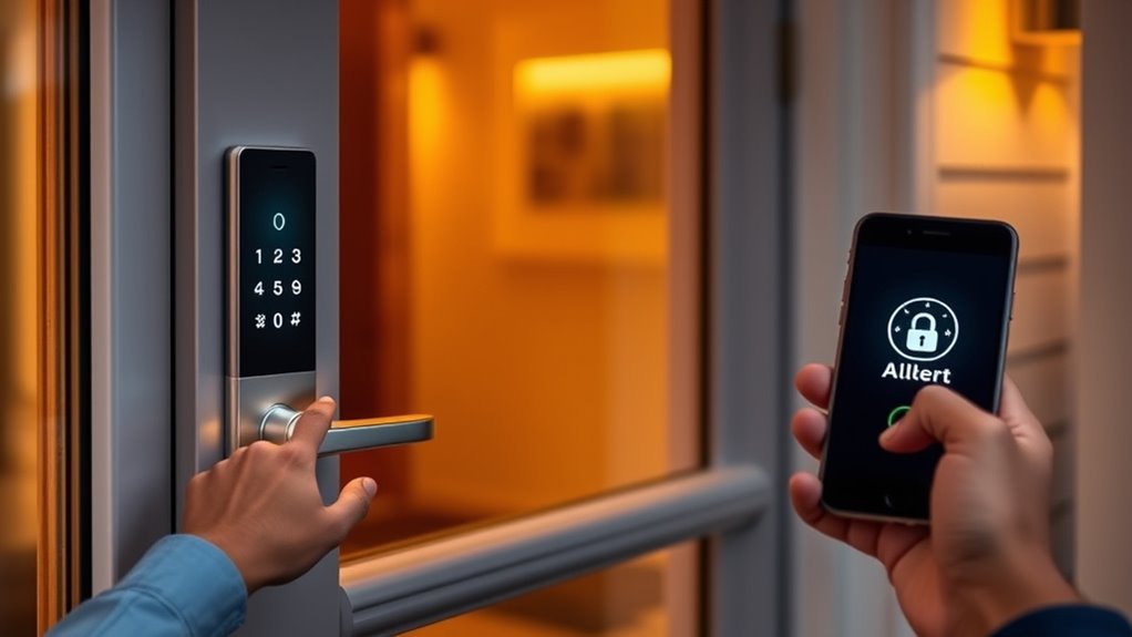 real time alerts enhance home security