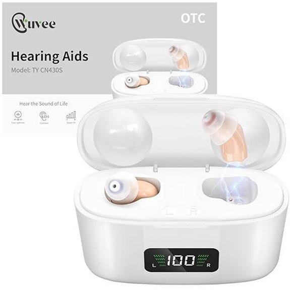 OTC Rechargeable Hearing Aids with Noise Cancellation