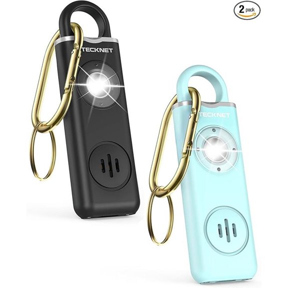 TECKNET Rechargeable Personal Safety Alarm for Women