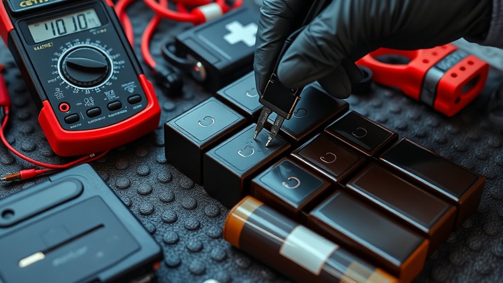 regular battery voltage checks