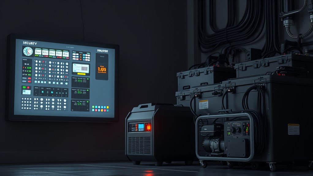 reliable power keeps security active