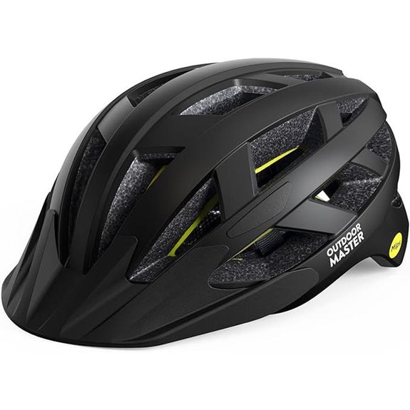 OutdoorMaster Gem MIPS Cycling Helmet with Removable Liners