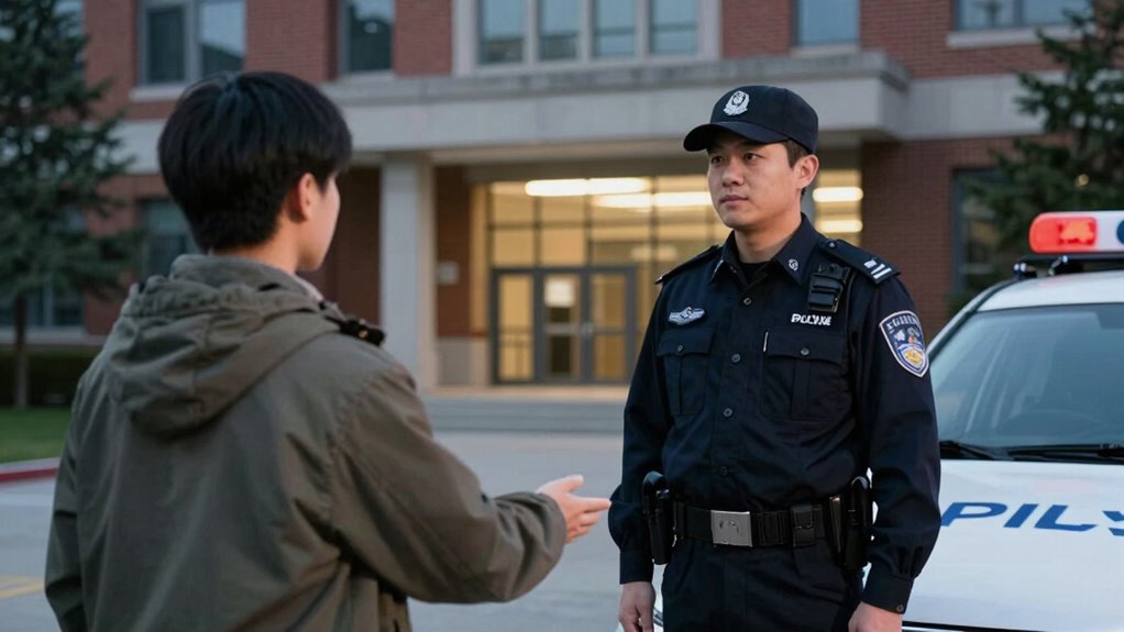 request security escort for safety