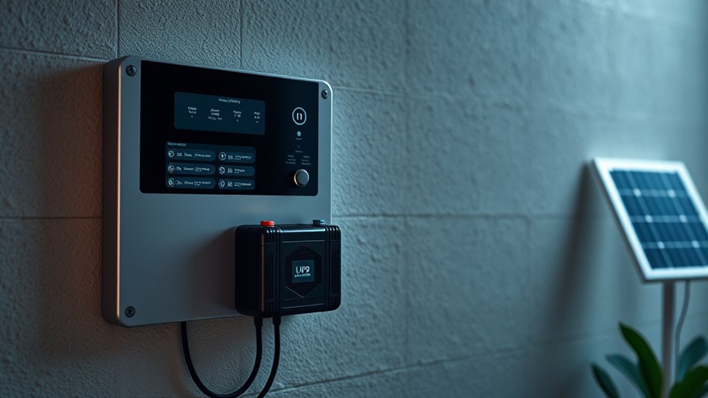 resilient battery powered security features