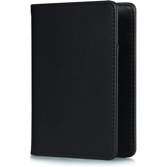 EpicGadget RFID Leather Passport Wallet Cover