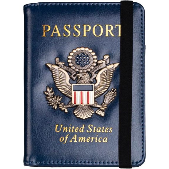 TourSuit RFID Passport Holder with Metal Badge