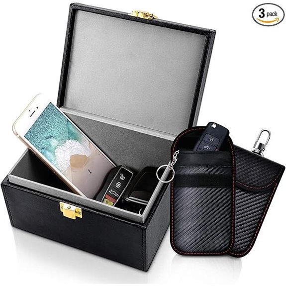 Faraday Key Fob Protector RFID Signal Blocking Pouch