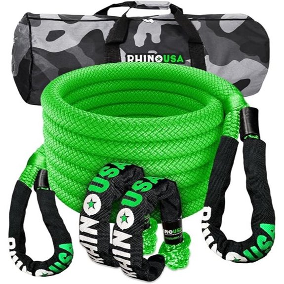 Rhino USA Kinetic Rope Recovery Kit with Shackles