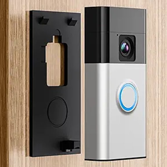 LOCKA Adhesive Mount for Ring Battery Doorbell