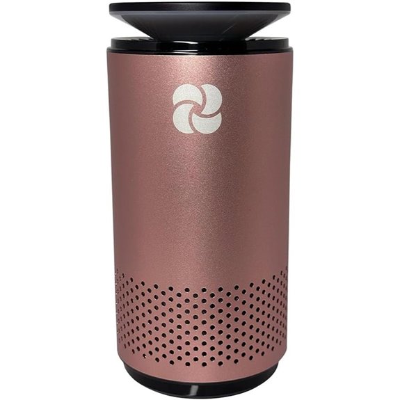 A2 UV & HEPA Portable Air Purifier Rose Gold