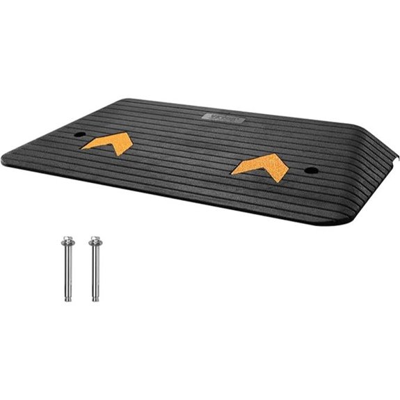 VEVOR 3 Rubber Threshold Ramp for Doorway