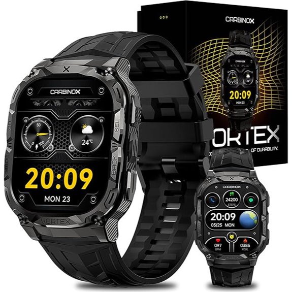 CARBINOX Vortex Rugged Smartwatch with Calls