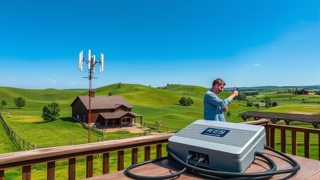 rural signal booster considerations