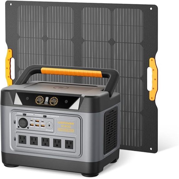 S1200 1190Wh Solar Generator Kit with Solar Panel