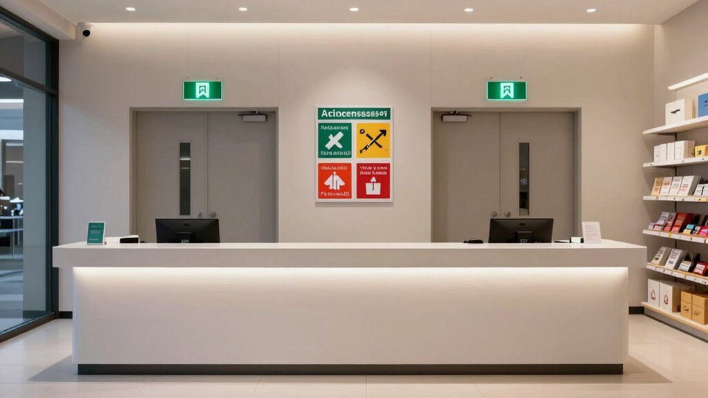 safety measures for entrances