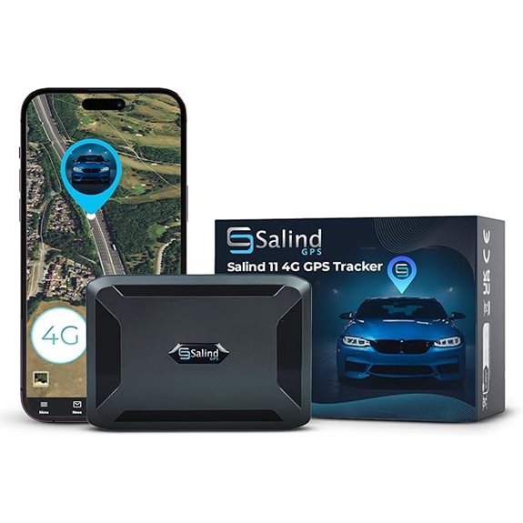 SALIND 4G GPS Vehicle Tracker with Worldwide SIM