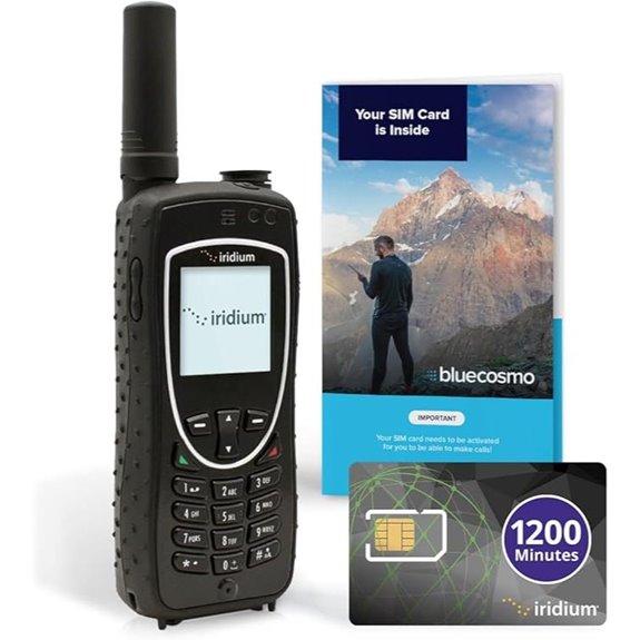 BlueCosmo Iridium Satellite Phone & 2-Year Prepaid SIM