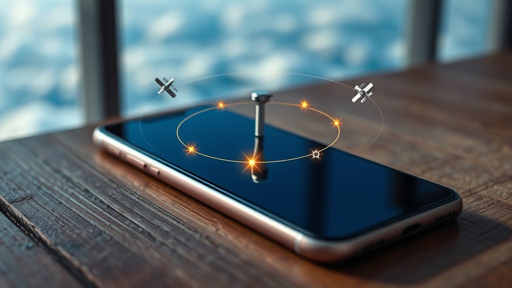 satellite signals determine location
