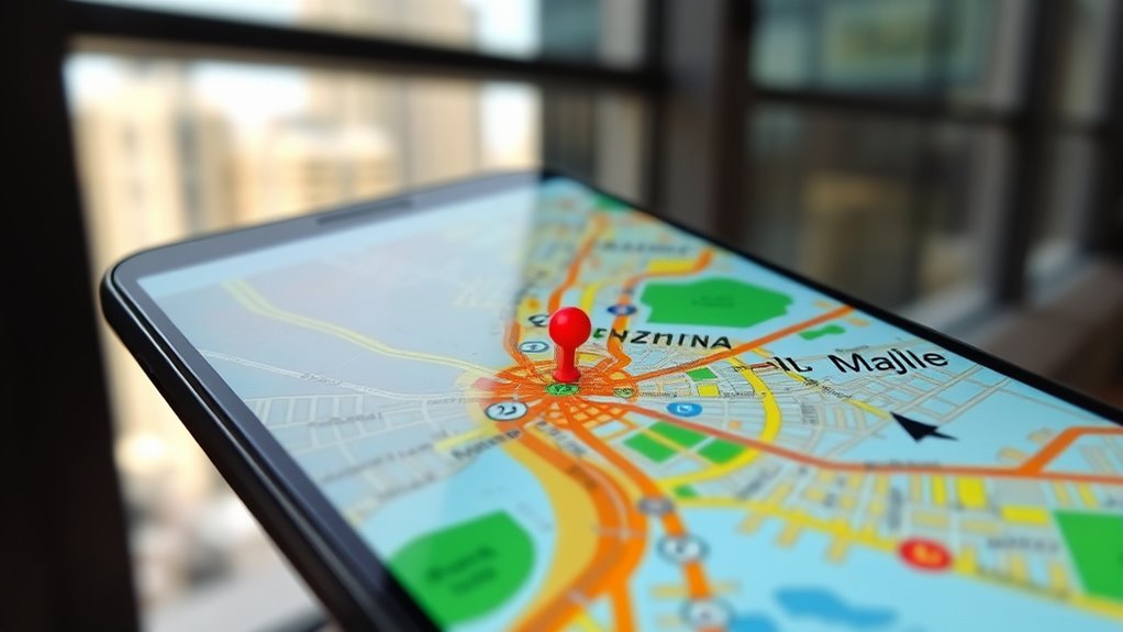 satellite signals determine location