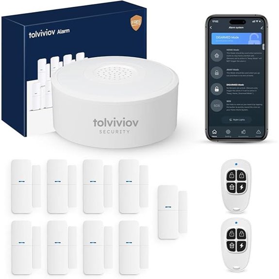 Tolviviov 2nd Gen Smart Home Security System