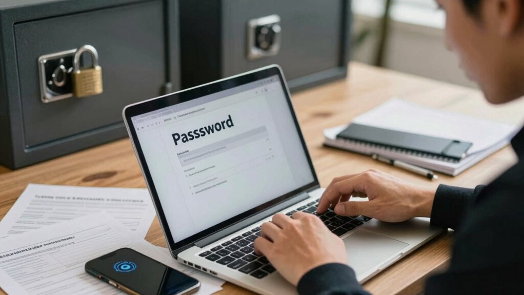 secure accounts and personal information