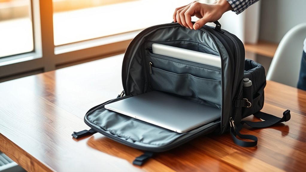 secure and durable travel backpack