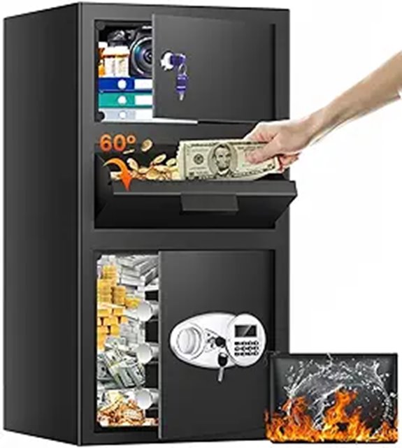 Large Deposit Drop Safe with Digital Keypad