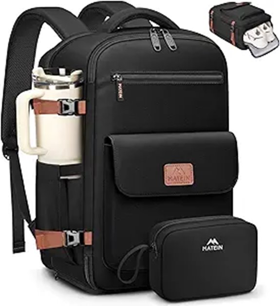 Matein Anti-Theft Travel Backpack 2-Piece Set