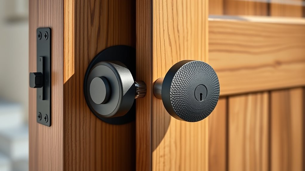 secure durable door hardware