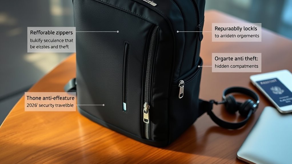 secure durable versatile backpack