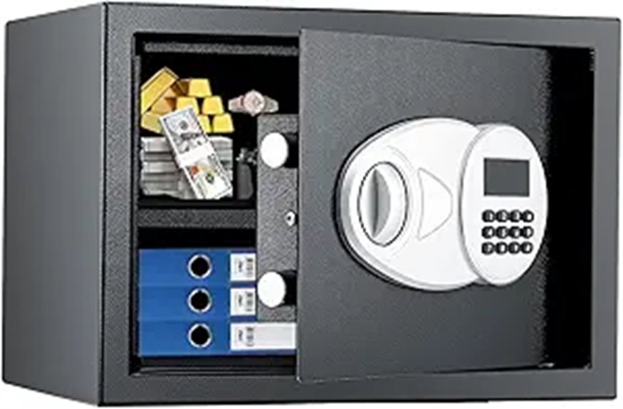 Steel Security Safe with Electronic Keypad