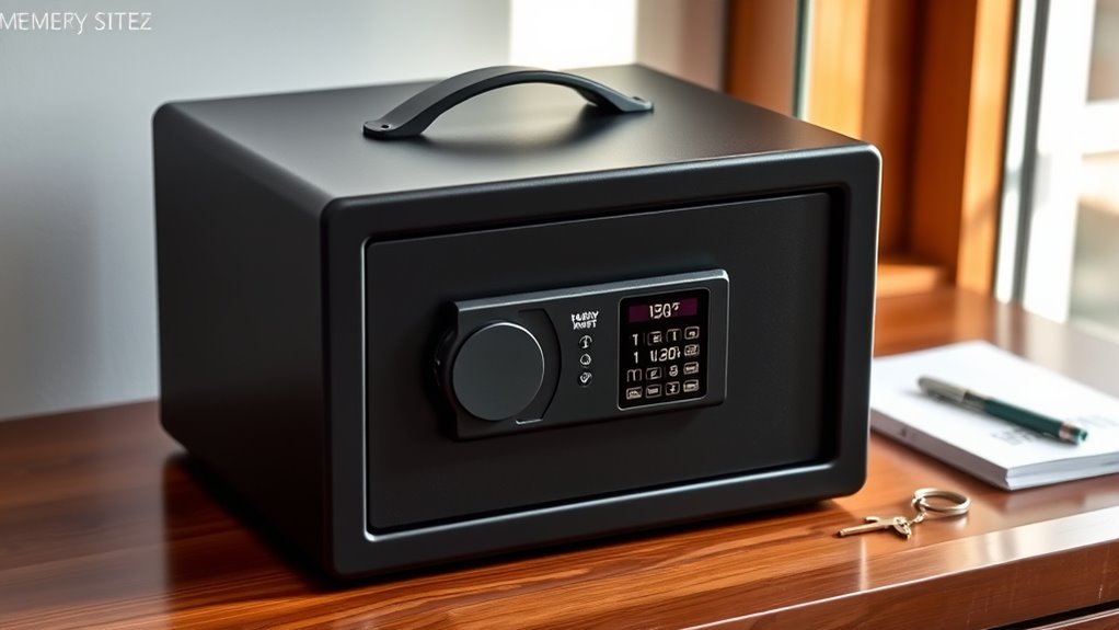 secure fireproof portable safe