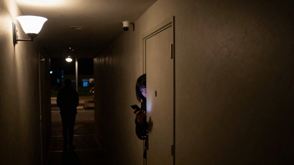 secure home with cameras