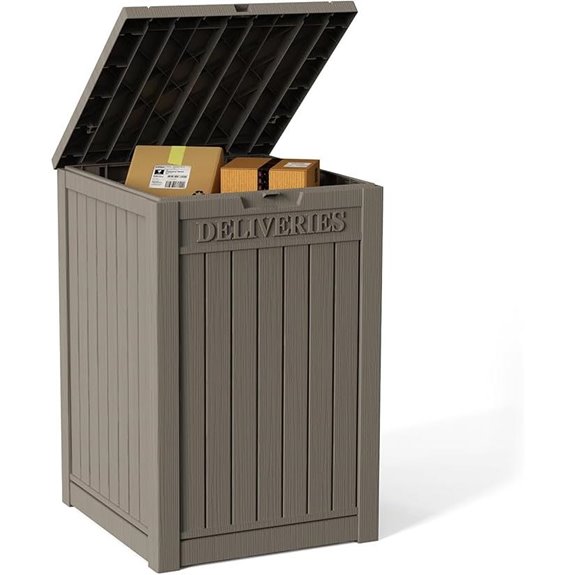 EasyUp Lockable Outdoor Parcel Drop Box (48-Gallon)